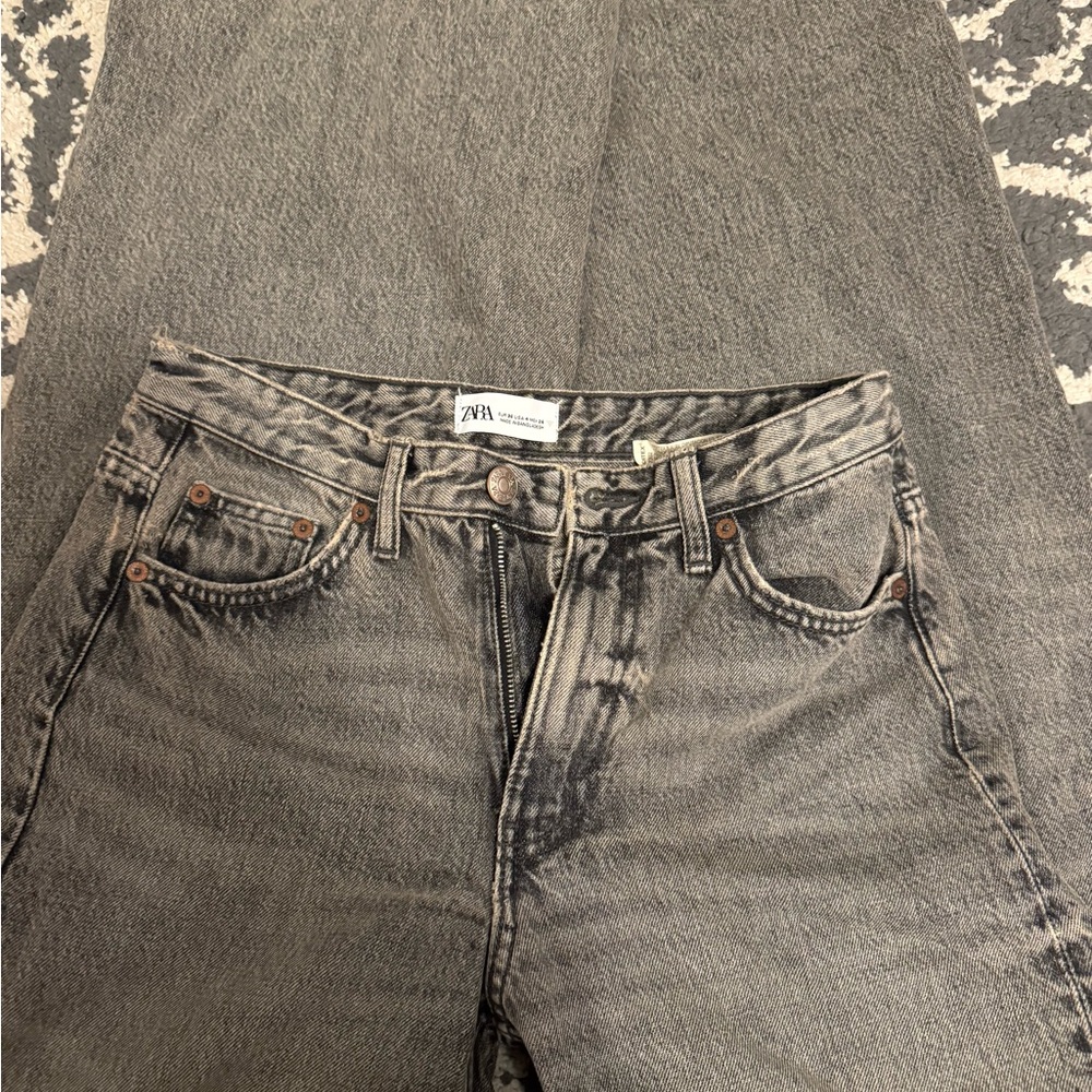 Black skater baggy Zara jeans